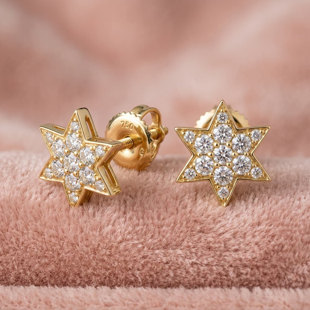 Celestial Diamond Studs